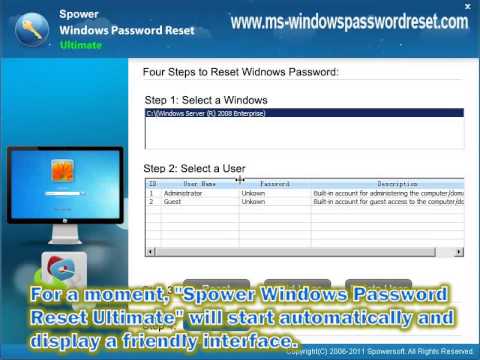 Spower windows password reset tool free download